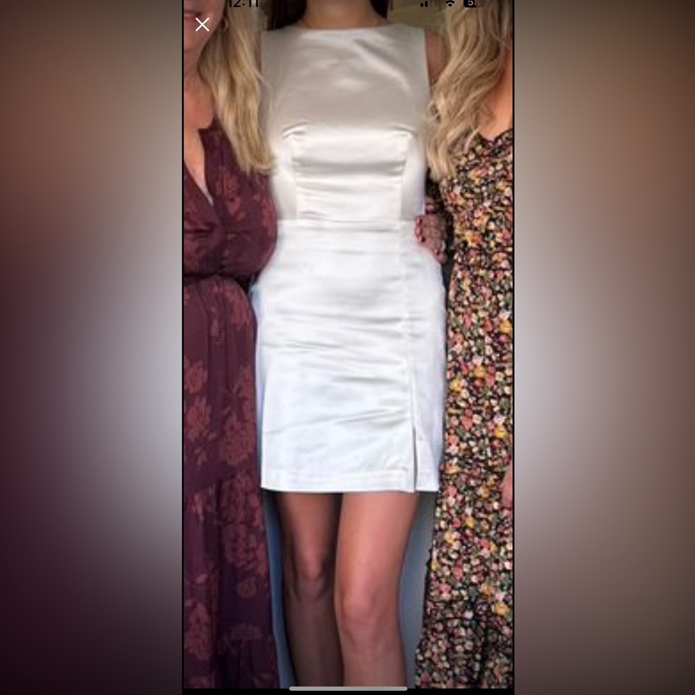 White dress